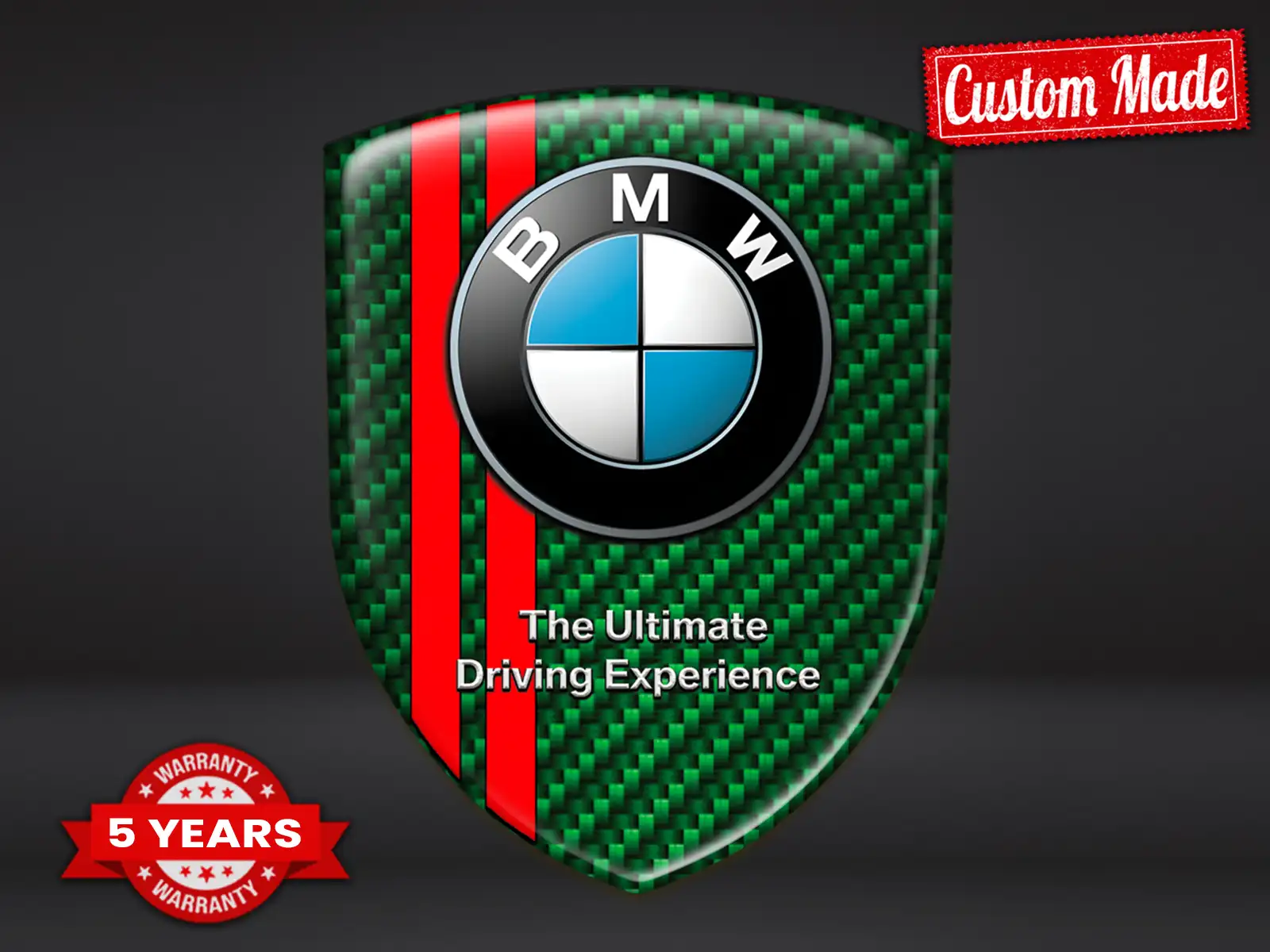BMW Windschutzaufkleber Edition Luxus Hochwertig